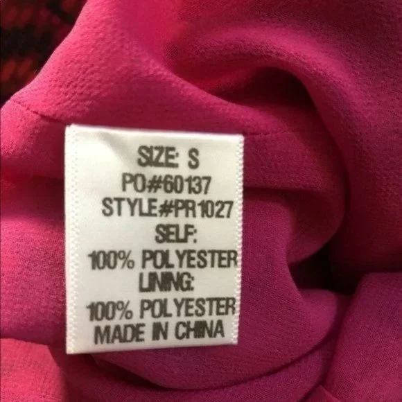 Pearle 88 Fab'rik Pink Tribal Racer-back Dress‎ - S - Picture 5 of 5